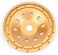 APLUS 9Inch Diamond Cup Grinding Wheel Double Row Diamond Grinder Disc for Concrete Granite Stone Marble etc