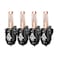 FLASHFORGE Adventurer 5M Series 3D Printer Nozzle Assembly 3S QuickDetachable NozzleMax 280 High Temperature High Flow 32mms Nozzle for Adventurer 5M5M Pro 3D Printers4pcs Nozzles Set