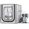 TOPCUBE 3D Printer Enclosure for Bambu Lab A1 Upgraded Large Size Enclosure with LED Light Fireproof Waterproof Dustproof Noise Reduction Constant Temperature 3D Printer Cover 580X670X670MM