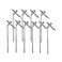BDHS PUTECH Spray Foam Replacement Tubes Spray Foam Nozzles10Pack