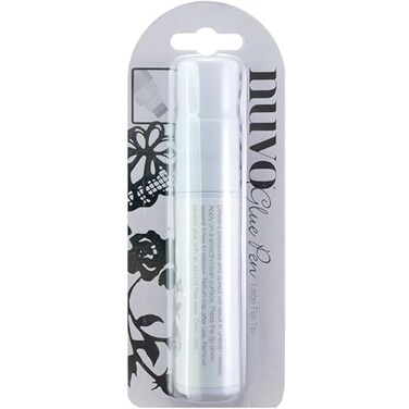 Tonic Studios Nuvo Glue Pen for Crafting and Card Making Large Flat Tip Adhesive Tool
