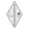 Creative Grids 60 Degree Tiny Diamond Ruler CGR60DIATINY Made in USA NonSlip Grip Acrylic Quilting Sewing Crafting Patchwork Ruler Template