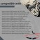 XTPTFABS Red 8mm Spark Plug Wire Set Compatible with HarleyDavidson Sportster XL 883 1200 2007 2008 2009 2010 2011 2012 2013 2014 2015 2016 2017