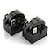 RLECS 2pcs 3 Pin Coolers Compressor Starter QP0247 PTC Refrigerator Start Relay 47 ohm