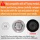JEUCLEL HWheel Locking Nut Key Compatible with Toyota Models Lexus Tacoma Wheel Lock Nut Socket Adapter AntiTheft Lug Removal Tool Socket Remover Hand Repair Tool