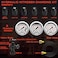 YFIXTOOL Hydraulic Nitrogen Accumulator Charging Kit Nitrogen Fill Kit Nitrogen Pressure Test System with 7 Couplings 3 Gauges and 2 Gas Hose