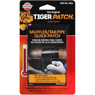Versachem Tiger Patch Muffler TAILPIPE WRAP 2 INCH X 36 INCH