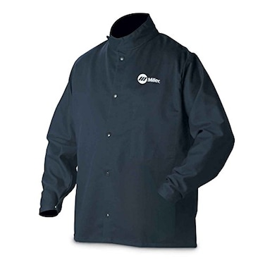 Miller Welding Jacket Navy CottonNylon L