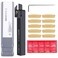 VerRich 11PCS Lathe Cut Off Tool KitLathe Grooving Tool Parting Tool Holder MGEHR12122 with 10pcs MGMN200G 2mm Carbide Inserts