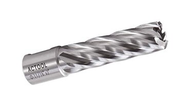 ACTOOL 1116 Diameter 2 Depth of Cut HSS ANNULAR Cutter with 34 Weldon Shank