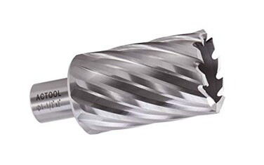 ACTOOL 112 Diameter 2 Depth of Cut HSS ANNULAR Cutter with 34 Weldon Shank