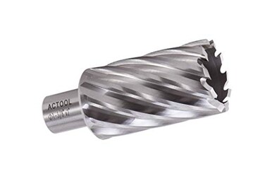 ACTOOL 138 Diameter 2 Depth of Cut HSS ANNULAR Cutter with 34 Weldon Shank