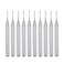 uxcell 10Pcs 08mm Carbide End Mill Engraving Milling Cutter CNC Router Bits for PCB Machine 18 Shank