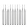 uxcell 10Pcs 08mm Carbide End Mill Engraving Milling Cutter CNC Router Bits for PCB Machine 18 Shank
