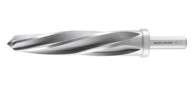 Accusize Industrial Tools Hss Spiral Flute Aligning Reamer 1 Cutting Diameter 12 Shank Diameter 05220001