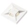 Panduit ABMMAD Cable Tie Mount Adhesive Backed 4Way ABS White 500Pack