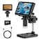 PalliPartners LCD Digital Microscope43 Inch 1080P 10 Megapixels10MP Camera Video Recorder with HD Screen11000X Magnification Zoom Wireless USB Stereo Microscope Camera