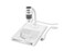 Carson eFlex 78x324x Effective Magnification Based on a 27 monitor LED Lighted USB Digital Microscope with Flexible Stand and Base MM840 White