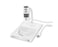 Carson eFlex 78x324x Effective Magnification Based on a 27 monitor LED Lighted USB Digital Microscope with Flexible Stand and Base MM840 White