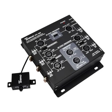 Timpano 3Way Electronic Crossover Remote Subwoofer Control Equalizer TPT360