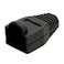 GFORTUN 100pcs RJ45 Cat6 Cat5E Ethernet Cable Snagless End Boots Cap Connector Cover Modular Black
