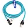 Eonvic M12 X Code 8 Pin Male Right Angle to RJ45 Cat7e Cognex Industrial Camera Ethernet High Flex Cable 3M