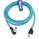 Eonvic Right Angle M12 X Code 8 Pin to RJ45 Cat7e Cognex Industrial Camera Ethernet High Flex Cable 5M