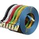 CableGeeker Cat 7 Shielded Ethernet Cable 5 ft 6 Pack Highest Speed Cable Cat7 Flat Ethernet Patch Cables Internet Cable for Modem Router LAN Computer Compatible with Cat 5eCat 6 Network