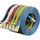 CableGeeker Cat 7 Shielded Ethernet Cable 5 ft 6 Pack Highest Speed Cable Cat7 Flat Ethernet Patch Cables Internet Cable for Modem Router LAN Computer Compatible with Cat 5eCat 6 Network