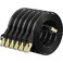 CableGeeker Cat 7 Ethernet Cable 3ft 6 Pack ShieldedFlat Ethernet Patch Cables High Speed Internet Cable for Modem Router LAN Computer Compatible with Cat 5eCat 6 Network Black