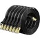 CableGeeker Cat 7 Ethernet Cable 3ft 6 Pack ShieldedFlat Ethernet Patch Cables High Speed Internet Cable for Modem Router LAN Computer Compatible with Cat 5eCat 6 Network Black