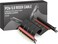 LINKUP PCIE 50 Riser Cable for Vertical GPU Mount Left Angle Graphics Card GPU Ready Usable with PCIe 40 RX 9070 RTX5090 40cm Total Length 44cm