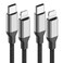 Acecene 2Pack MFi 3ft USBC to Lightning Cable Fast Charging for iPhone 148 iPad