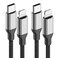 Acecene 2Pack MFi 3ft USBC to Lightning Cable Fast Charging for iPhone 148 iPad