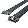 10Gtek SlimSAS SFF8654 to SFF8654 8i Cable 24G PCIe40 85ohm Compatible with Servers Storage Systems HighPerformance Computing 05m164ft