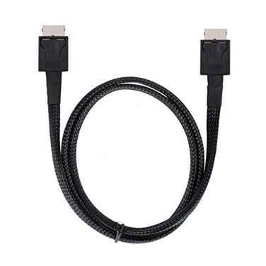 CY Cable OcuLink PCIe PCIExpress SFF8611 4i to OcuLink SFF8611 SSD Data Active Cable 50cm