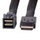 CY Cable OcuLink PCIe PCIExpress SFF8611 4i to Mini HD SFF8643 SSD Data Active Cable 50cm