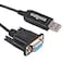 Usangreen PL2303GT USB RS232 to DB9 Cross Wired Rollover Null Modem Cable Null modem pinout 2TXD 3RXD 5GND 7CTS 8RT