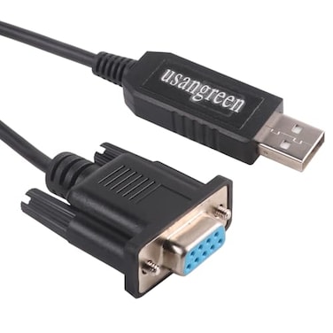 Usangreen PL2303GT USB RS232 to DB9 Cross Wired Rollover Null Modem Cable Null modem pinout 2TXD 3RXD 5GND 7CTS 8RT
