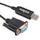 Usangreen PL2303GT USB RS232 to DB9 Cross Wired Rollover Null Modem Cable Null modem pinout 2TXD 3RXD 5GND 7CTS 8RT