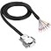 XMSJSIY DB9 Connector Adapter Cable DSUB 9Pin RS232 RS485 Serial Port Extension Cable Replacement with Bare Wire 22AWG DB9 Female