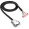 XMSJSIY DB9 Connector Adapter Cable DSUB 9Pin RS232 RS485 Serial Port Extension Cable Replacement with Bare Wire 22AWG DB9 Female