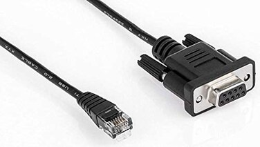 LIANSHU RS232 DB9Pin Female to RJ11 RJ12 6P6C LAN Network Serial Console Cable L6FT 2Pack