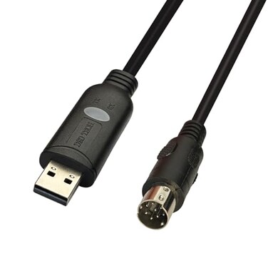 DSD TECH SHP8V USB RS422 Programming Cable for Mitsubishi PLC FX3U and FX Series49FT
