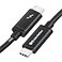 Cable Matters Intel 20Gbps Thunderbolt 3 Cable 66ft USBC Thunderbolt Cable Supports 100W Charging 8K Video and Data Transfer Black