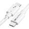 Cable Matters Intel 40Gbps Thunderbolt 4 Cable 33ft with 8K Video and 240W Charging in White 1m Compatible with USB4 Thunderbolt 3 Cable and USBC