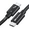 Cable Matters Intel 40Gbps Thunderbolt 4 Cable 1ft with 8K Video and 240W Charging 03m Compatible with USB4 Thunderbolt 3 Cable and USBC
