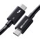 Cable Matters Intel 80Gbps Thunderbolt 5 Cable with up to 120Gbps Bandwidth Boost and 240W Charging 05m 16ft Compatible with Thunderbolt 4 USB4 and USB C Black