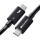 Cable Matters Intel 80Gbps Thunderbolt 5 Cable with up to 120Gbps Bandwidth Boost and 240W Charging 05m 16ft Compatible with Thunderbolt 4 USB4 and USB C Black