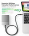 Fitee 80Gbps USB4 Cable for Thunderbolt 5 Cable 5FT High Speed USB C Cable 120Gbps Bandwidth for Dual 8K 240W Charge USB C to USB C Data Cable for Mac mini iPhone 17 MacBook Pro PSSD Display